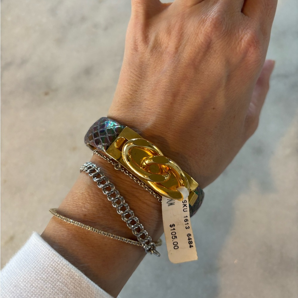 NWT Vita 24K Gold Plated Bracelet